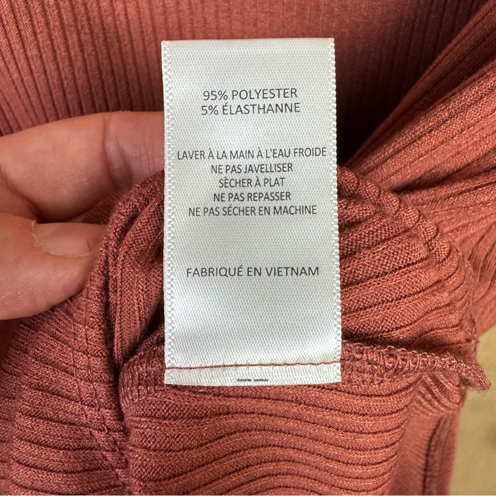 ASTR the label Marsala Square Neck Bodysuit Size 1X - Picture 5 of 7